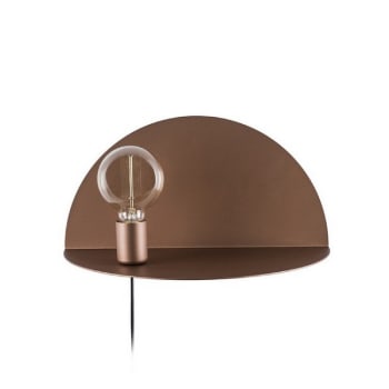 Applique Legno Metallo Svanfolk Lampada Da Parete Svanfolk - Stile Vintage Con Paralume Regolabile Lampada Regolabile Svanfolk