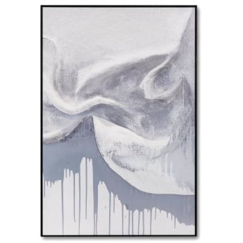 SHEET - Cuadro abstracto de lienzo arrugado 120x80