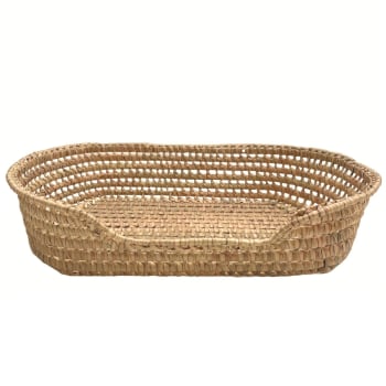 Panière en osier ronde diamètre 45 cm