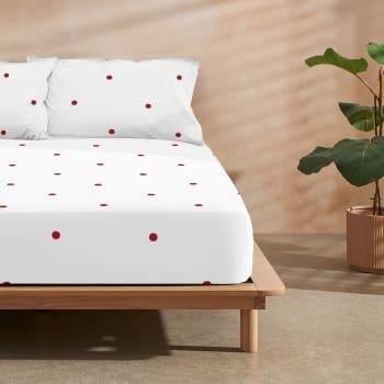 Sabana Bajera 150x190 áRbol De Navidad Sabanas Cama Rojo Juego de