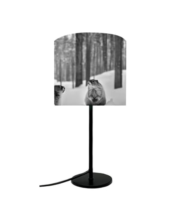 Winter - Lampe de Table  Marmotte D: 20 x H: 42