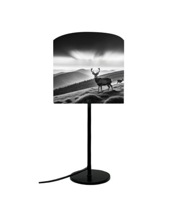 Winter - Lampe de Table  Cerf en Été D: 20 x H: 42