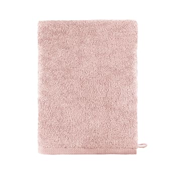 AQUA - Gant de toilette en coton rose 16x21