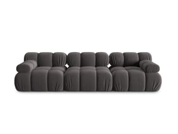 Conjunto De 2 Sillas De Comedor De Piel Sintética Negra BUFORD | Beliani.es