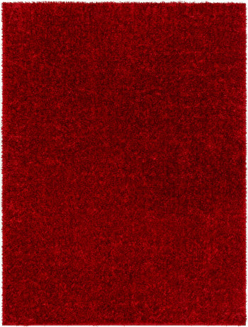 Claire - Tapis Shaggy Moderne Rouge 160x213