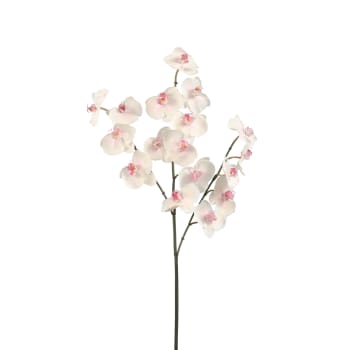 Phalaenopsis - Tige d'orchidée phalaenopsis artificielle rose et blanche H66