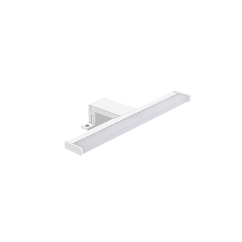 Azuro - applique salle de bain  aluminium blanc mat