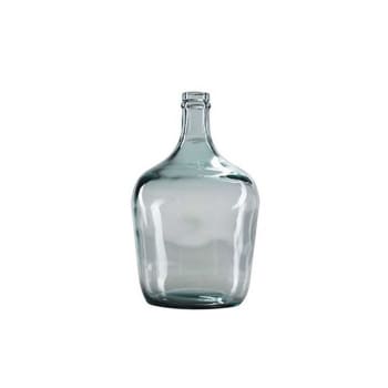 Vase dame jeanne en verre recyclé h42cm