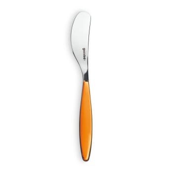 Feeling - Tartineur couteau à beurre en acier et acrylique orange