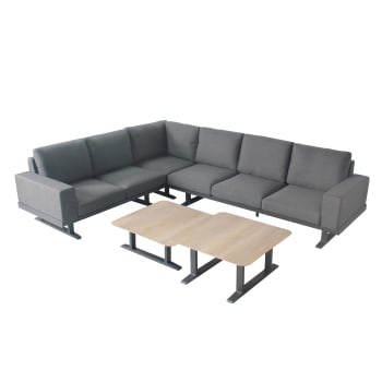 Bayside - 5-Sitzer-Sofa in Grau BAYSIDE