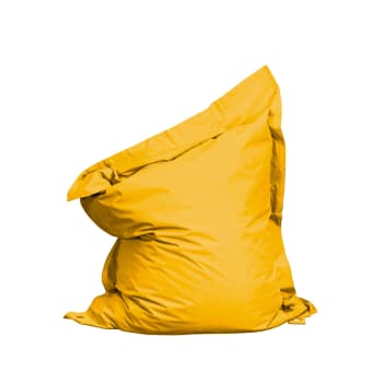 Solys - Coussin de sol XL jaune
