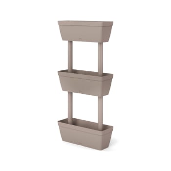 Set di 3 vasi per piante PENDULA Rattan sintetico Naturale | Leroy Merlin