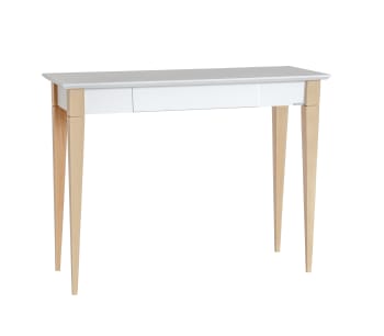 Mimo - Schreibtisch, Holz, 105x40x74, Weiß