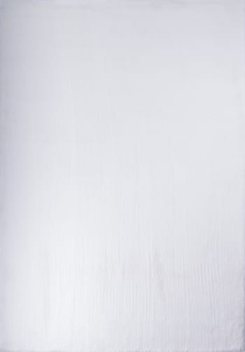 Ava - Tapis uni à poils longs et doux lavable  - Blanc - 200x290 cm