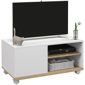 Mueble de tv blanco 80 x 45 x 39.5 cm