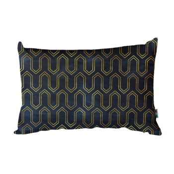 Velour - Cuscino fantasia arredo in microfibra stampata 40x60 cm