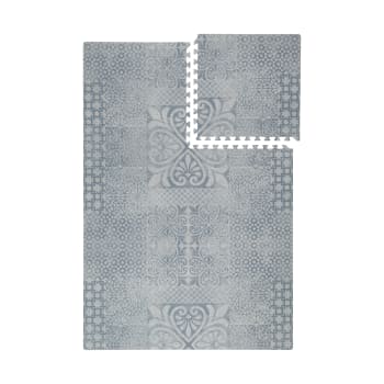 PERSIAN - Tapis de jeu puzzle en mousse éco-responsable gris 120x180cm 