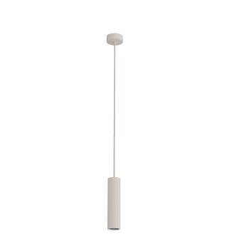 BETTY - Lampe à suspension gris chaud plâtre