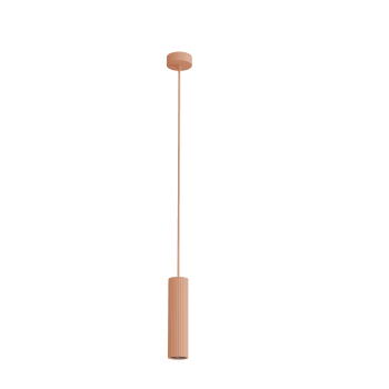 BETTY - Lampe à suspension en plâtre de couleur argileuse