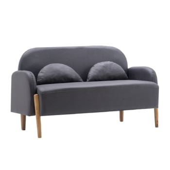 Kido - 2-Sitzer-sofa grau