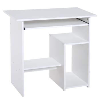 Computertisch, Weiß, 80 x 45 x 75 cm