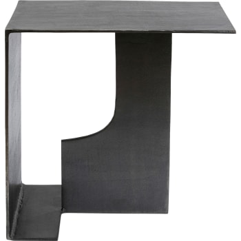 Montagna - Table d'appoint en aluminium gris anthracite