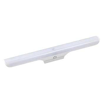 Plafonnier lumineux en PVC blanc, 35cm