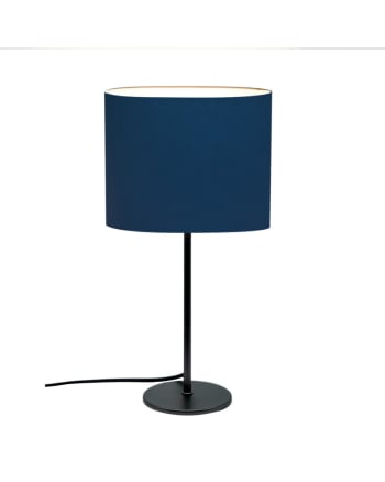 Nati - Lampe de Table Bleu Nuit D: 20 x H: 40
