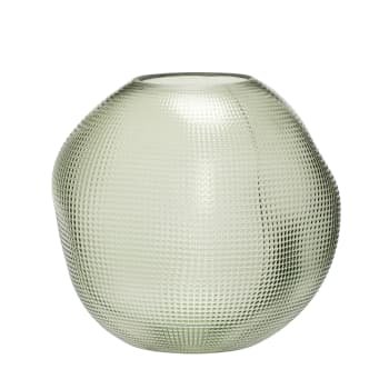 Balloon - Vase en verre vert