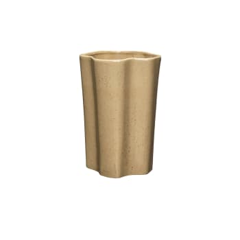 Sapo - Vase en céramique marron H30