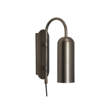 Zenith - Aplique de pared de latón bruñido