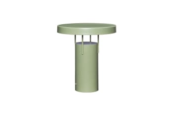 Bringme - Lampe de table en acier vert