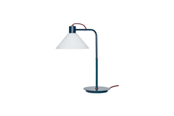 Spot - Lampe de table en verre bleu