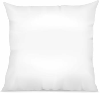 Oreiller france - Oreiller synthétique polyester blanc 60x60 cm