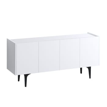 Buffet - Aparador 4 puertas blanco l150 cm