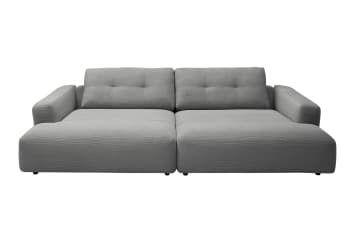 MIKA - Big Sofa aus Feincord, anthrazit