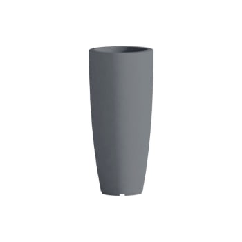 Vaso Aloe In Resina Tondo, Finish Antichizzato, Verde, H38 Cm, Diametro 30 Cm – Per Ambienti Rustici E Giardino