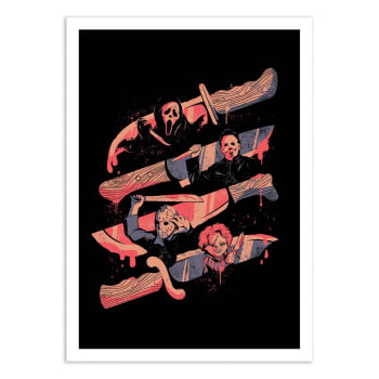 Affiche 50x70 cm - Knife killers - EduEly
