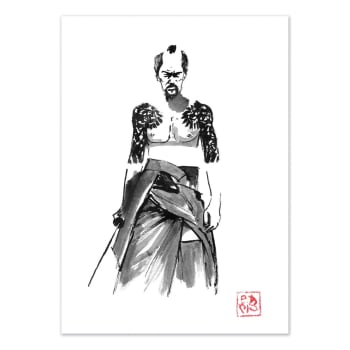 Affiche 50x70 cm - Yakuza - Pechane Sumie