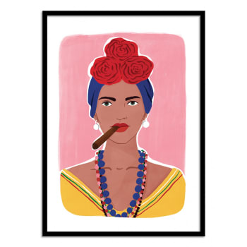 Affiche 50x70 cm - No Bra Club - Jonas Loose | Maisons du Monde