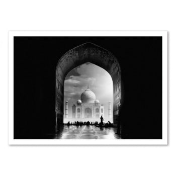 Affiche 50x70 cm - Taj Mahal - Hussain  Buhligaha