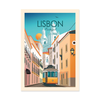 Studio inception - LISBON PORTUGAL - STUDIO INCEPTION - Affiche d'art 50 x 70 cm
