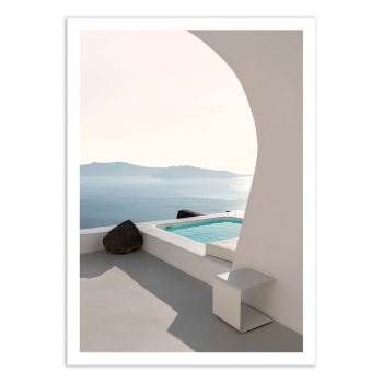 Affiche 50x70 cm - Aenaon Seaview Villa - Minorstep
