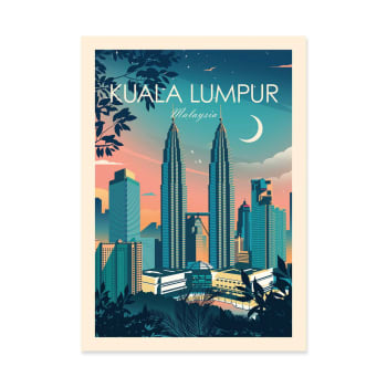 Studio inception - KUALA LUMPUR MALAYSIA - STUDIO INCEPTION - Affiche d'art 50 x 70 cm