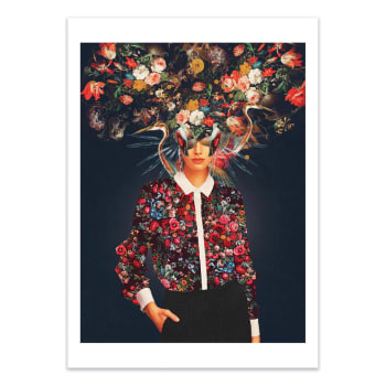 Affiche 50x70 cm - Your Head Was Full of Colours That Had No Names -