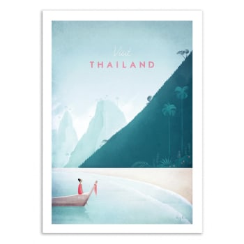 Affiche 50x70 cm - Visit Thailand - Henry Rivers