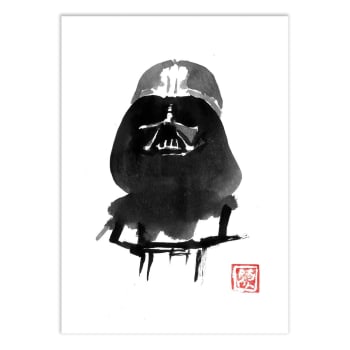 Affiche 50x70 cm - Vader under the light - Pechane Sumie