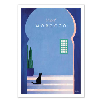 Affiche 50x70 cm - Visit Morocco Version 2 - Henry Rivers