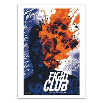 Affiche 50x70 cm - Fight Club II -  Joshua Budich