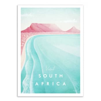 Affiche 50x70 cm - Visit South Africa - Henry Rivers